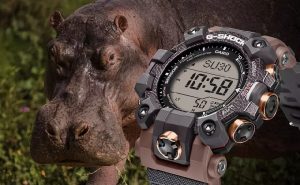 Casio G-Shock Mudman  защищённые часы с имитацией кожи бегемота