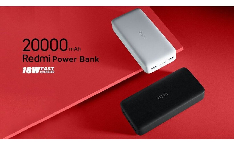 Xiaomi Redmi Power Bank 20000mAh Black