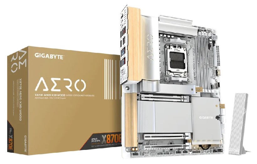 Gigabyte X870E Aero X3D Wood 2