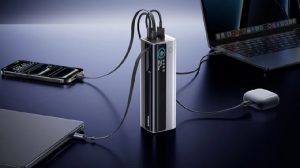 Baseus выпустила 200 Вт павербанк для ноутбуков