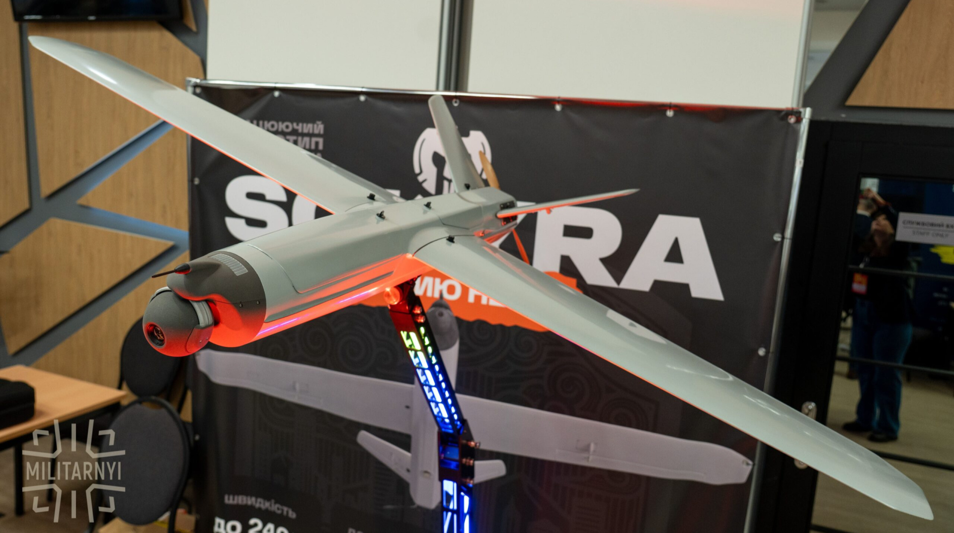 Украинская DeViro представила новый дрон-перехватчик SOKYRA