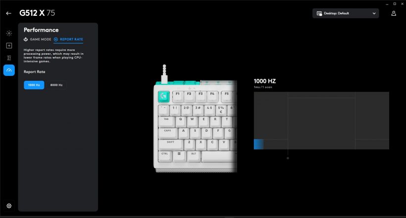 Logitech G512 X 75 G Hub