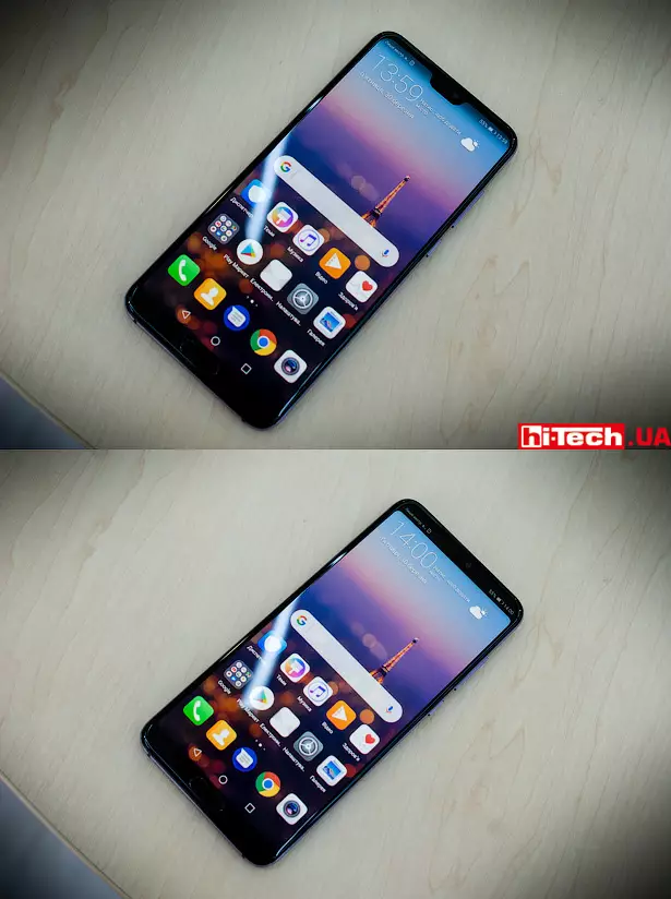 Вырез на экране Huawei P20 Pro
