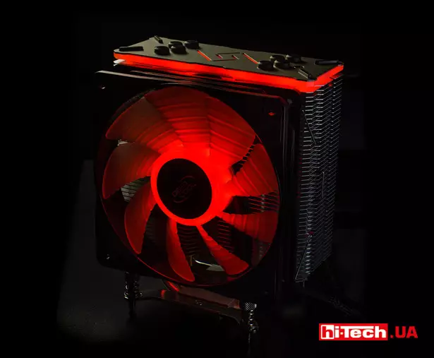 Работа RGB-подсветки кулера Deepcool GAMMAXX GT