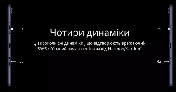 Аккустическая система Huawei MatePad Pro