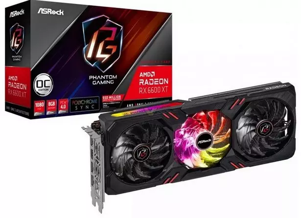 AsRock AMD Radeon RX 6600 XT
