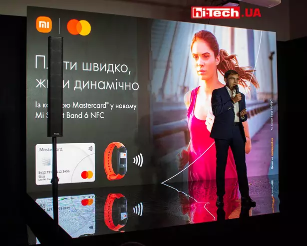 Презентация Xiaomi Mi Smart Band 6 NFC