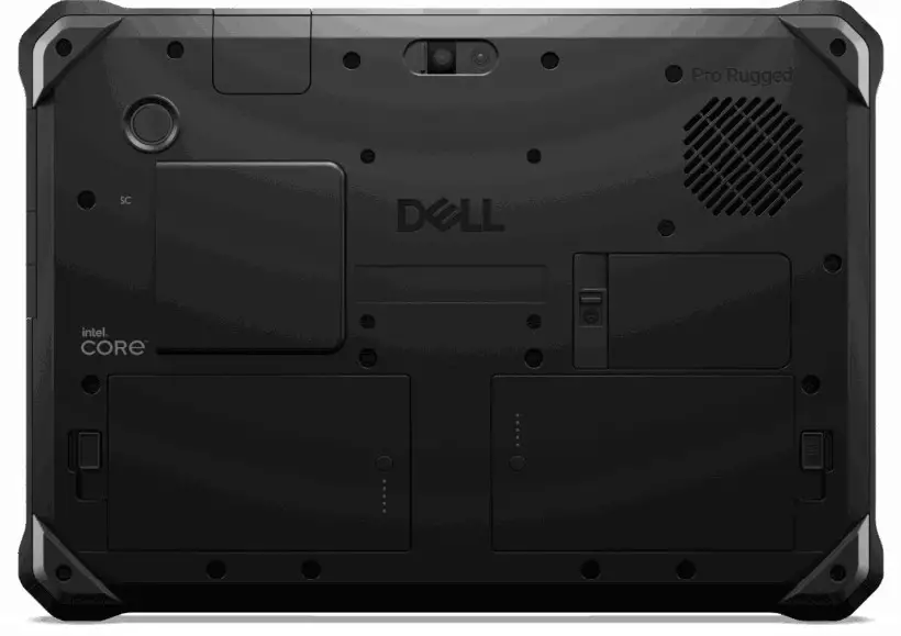 Dell Pro Rugged 12 back