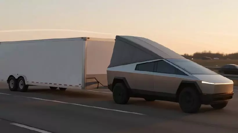 Tesla Cybertruck air difusor